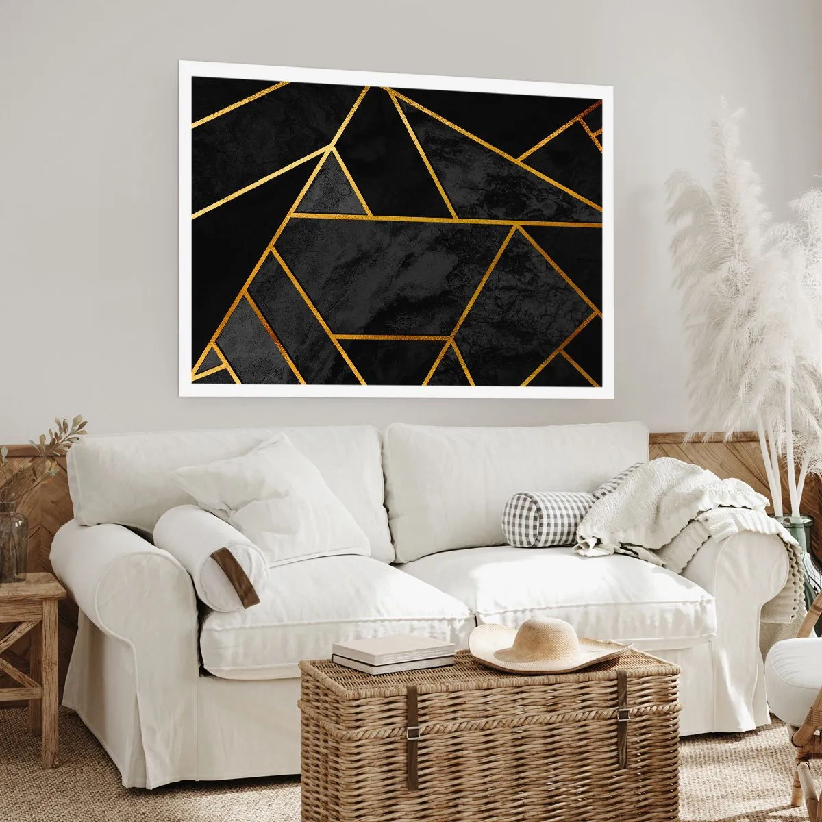 Poster - Dunkelheit und Glanz - 91x61 cm