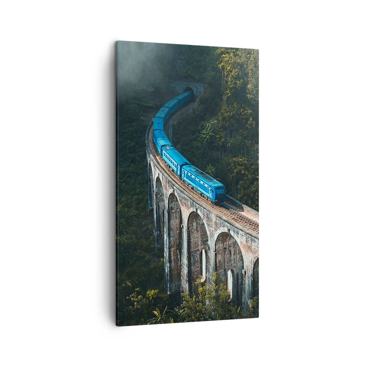 Bild auf Leinwand - Leinwandbild - Neigung zur Natur - 45x80 cm