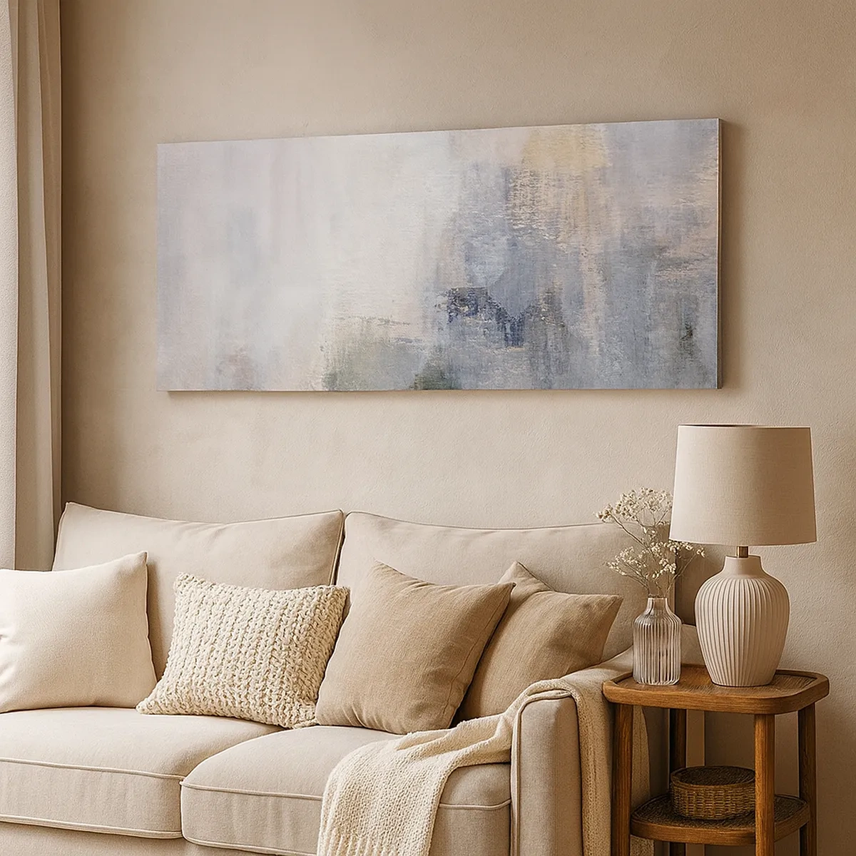 Bild auf Leinwand - Leinwandbild - Farbtöne und Akkorde - 30x30 cm