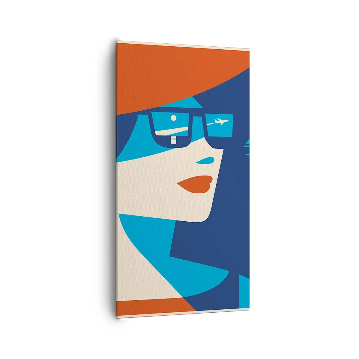 Bild auf Leinwand - Leinwandbild - Urlaubsreise - 65x120 cm