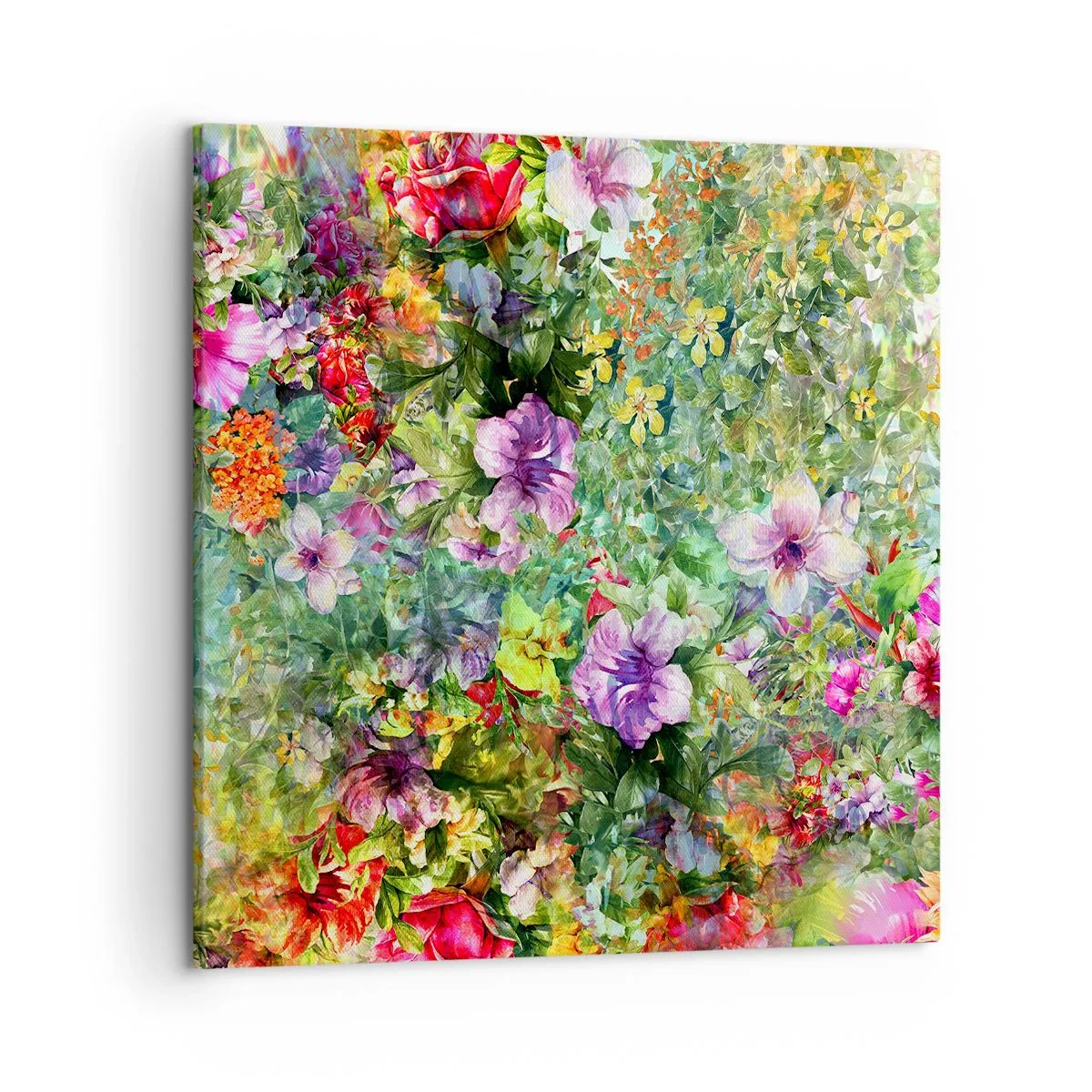 Bild auf Leinwand - Leinwandbild - In Blumen für das Verderben - 50x50 cm