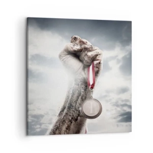 Bild auf Leinwand - Leinwandbild - Per aspera ad astra - 50x50 cm