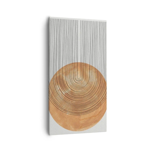 Bild auf Leinwand - Leinwandbild - SonnenKomposition - 55x100 cm