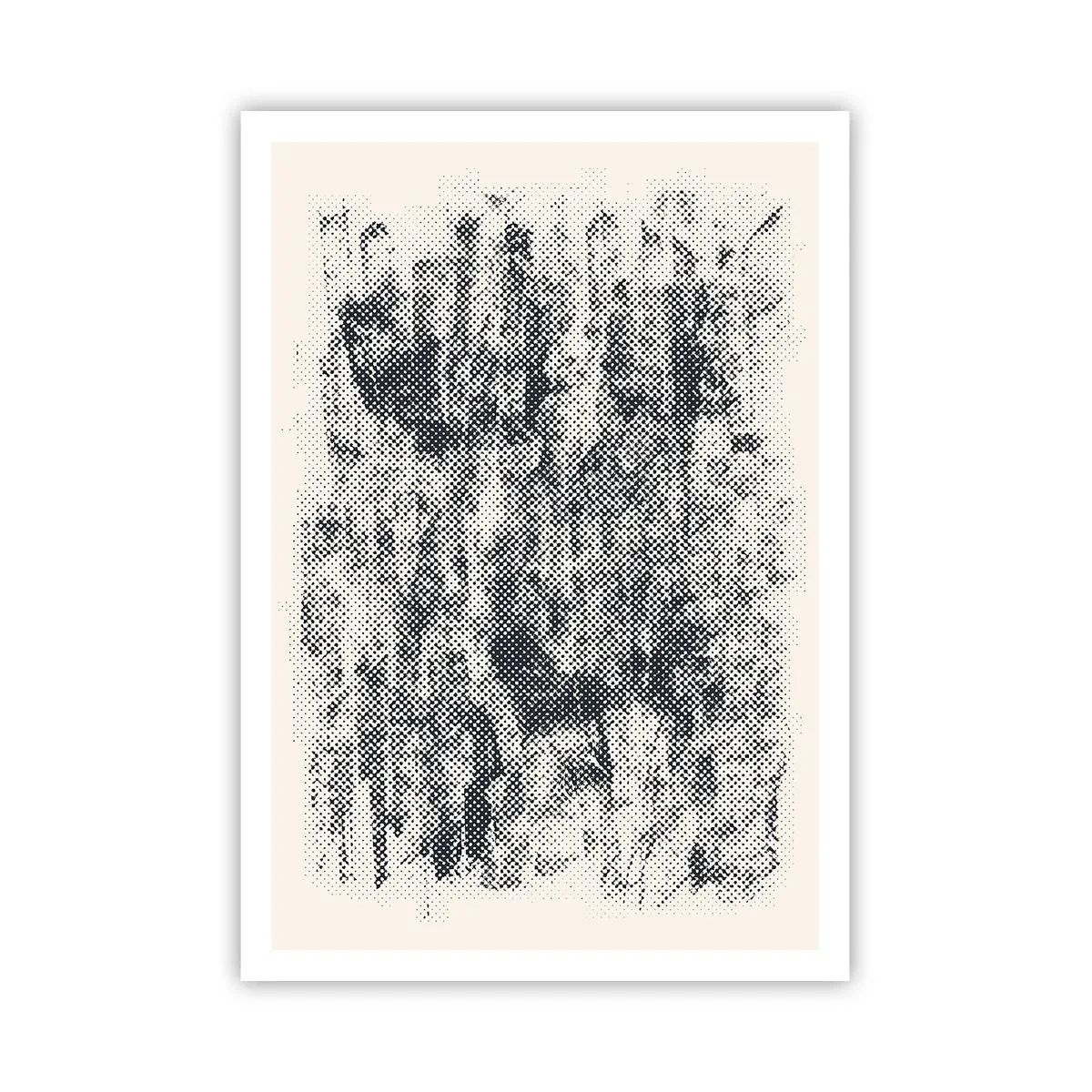 Poster - Nebelige Komposition - 70x100 cm