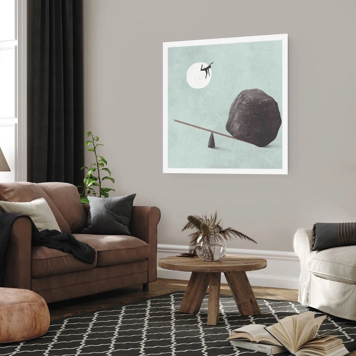 Poster - Erfüllte Träume - 40x40 cm