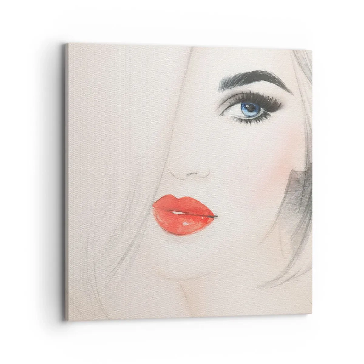 Bild auf Leinwand - Leinwandbild - Es hypnotisiert und berauscht - 70x70 cm