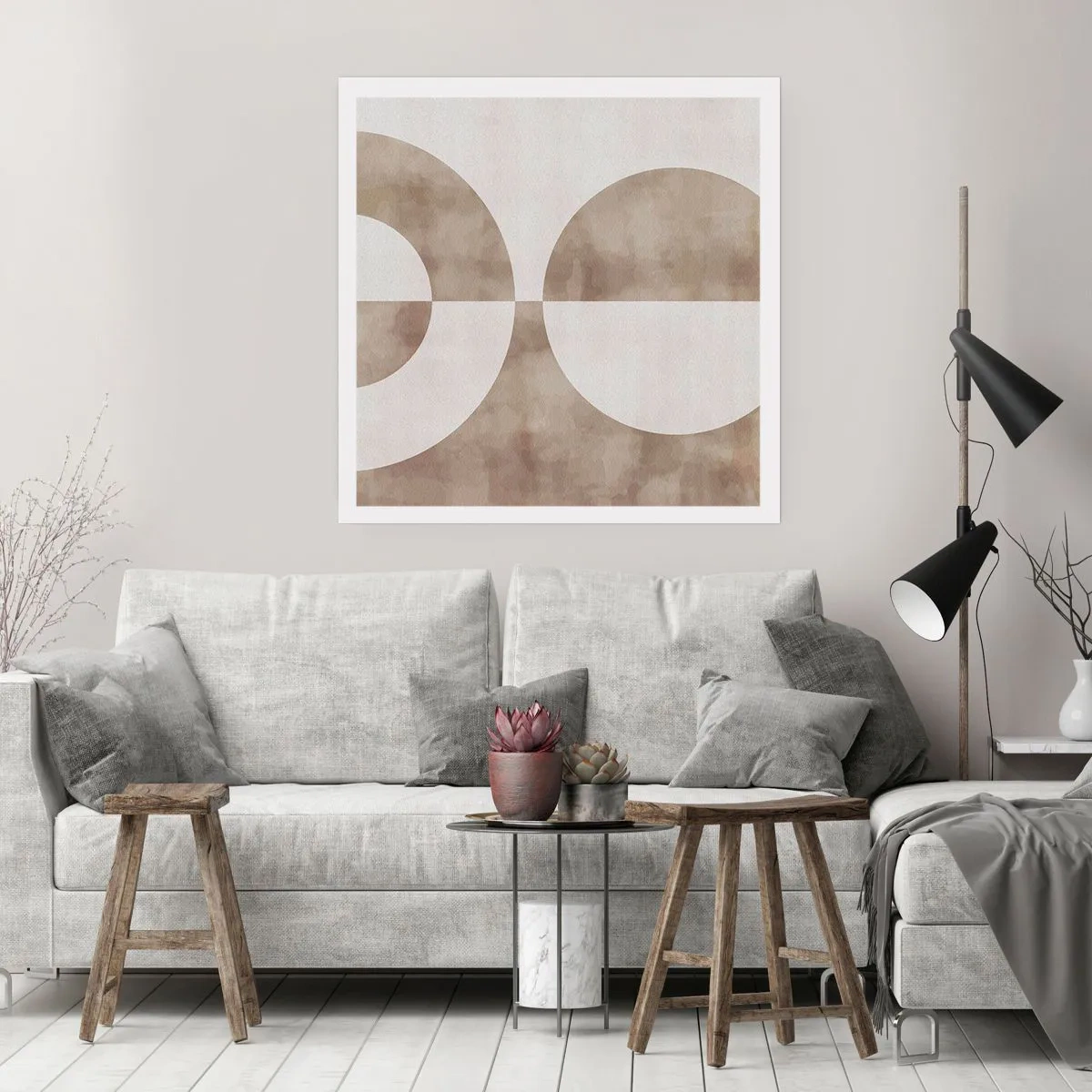 Poster - Ähnlichkeiten und Unterschiede - 30x30 cm