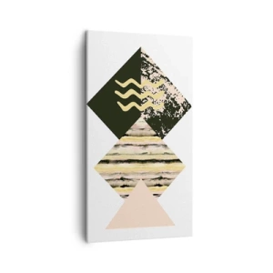 Bild auf Leinwand - Leinwandbild - Es ist nicht so einfach - 45x80 cm