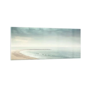 Glasbild - Bild auf glas - Auf der Suche nach Frieden - 100x40 cm
