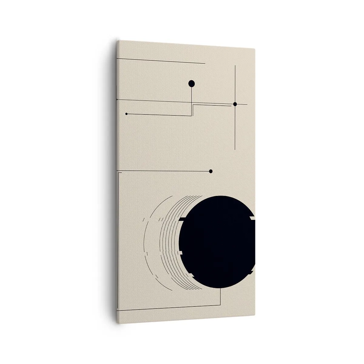 Bild auf Leinwand - Leinwandbild - Flexible und dynamische Komposition - 55x100 cm