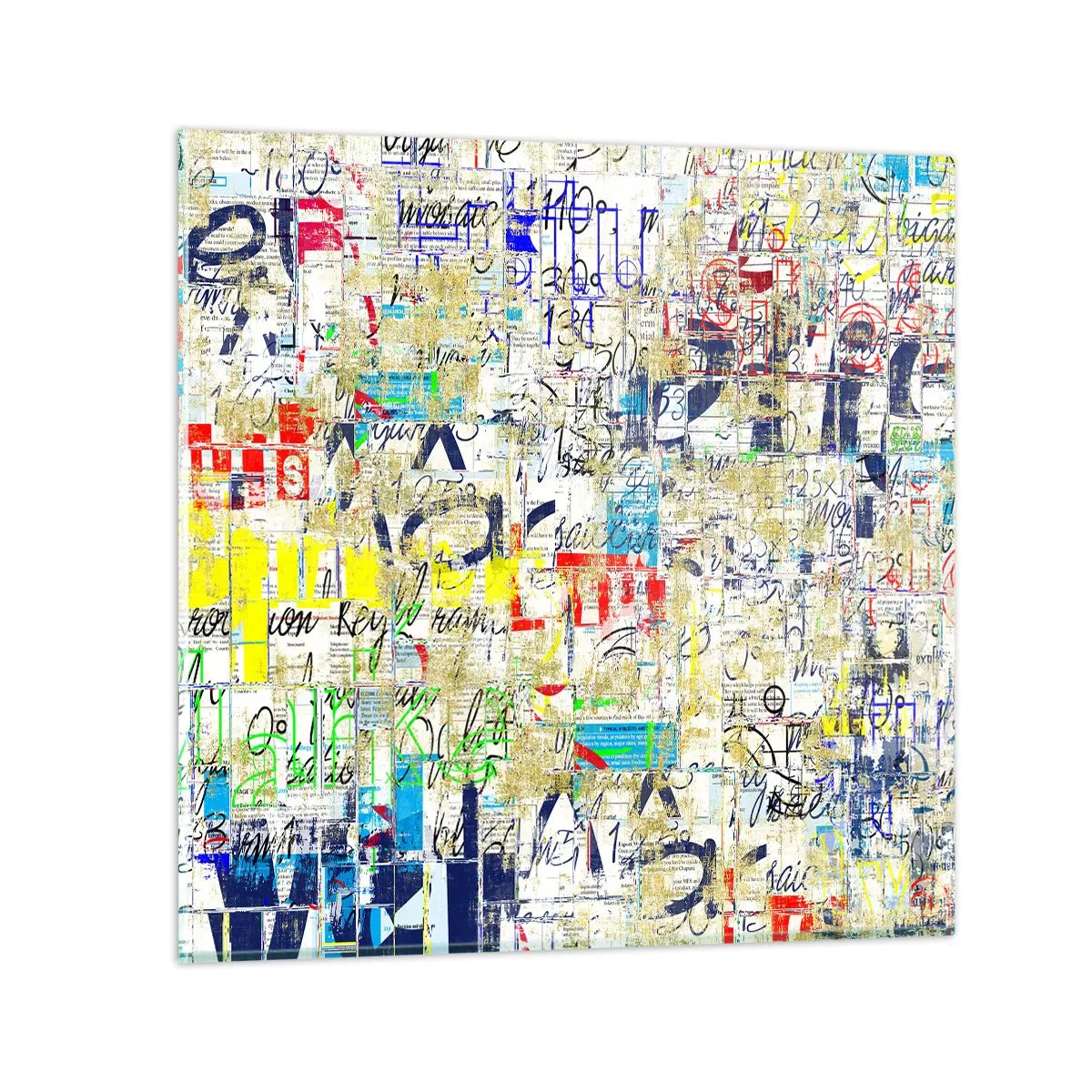 Glasbild - Bild auf glas - Es freut einfach die Augen - 40x40 cm