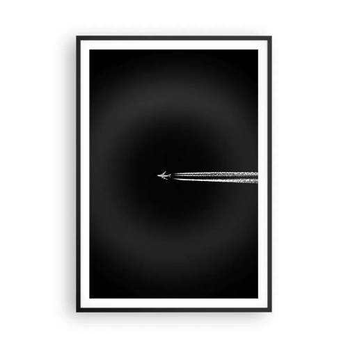 Poster in einem schwarzem Rahmen - In eine andere Dimension - 70x100 cm