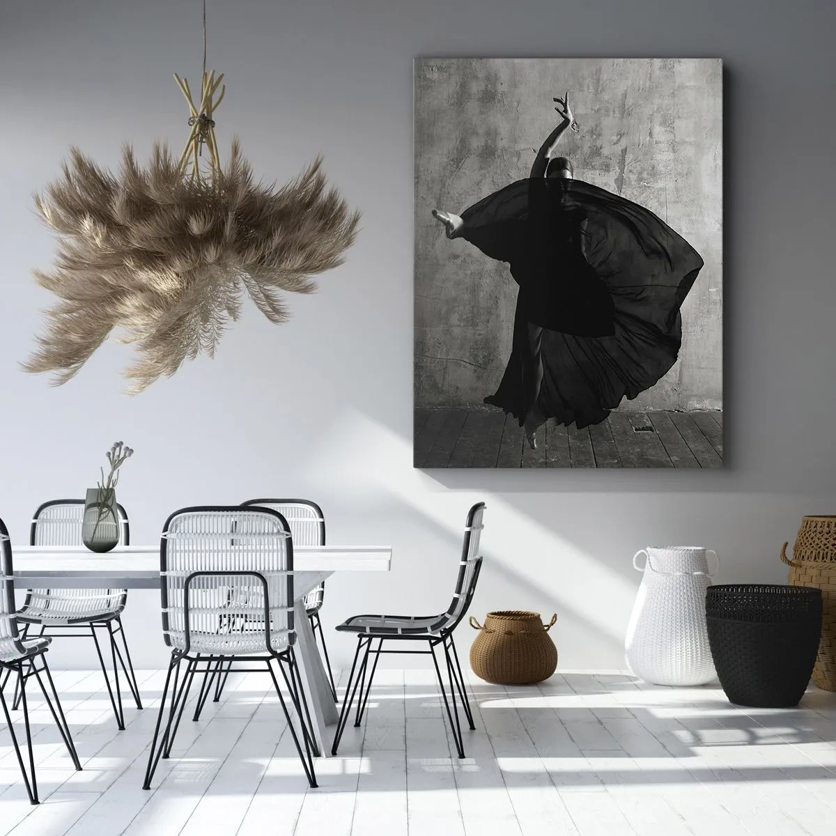 Bild auf Leinwand - Leinwandbild - Leidenschaftlicher Gürtel - 45x80 cm