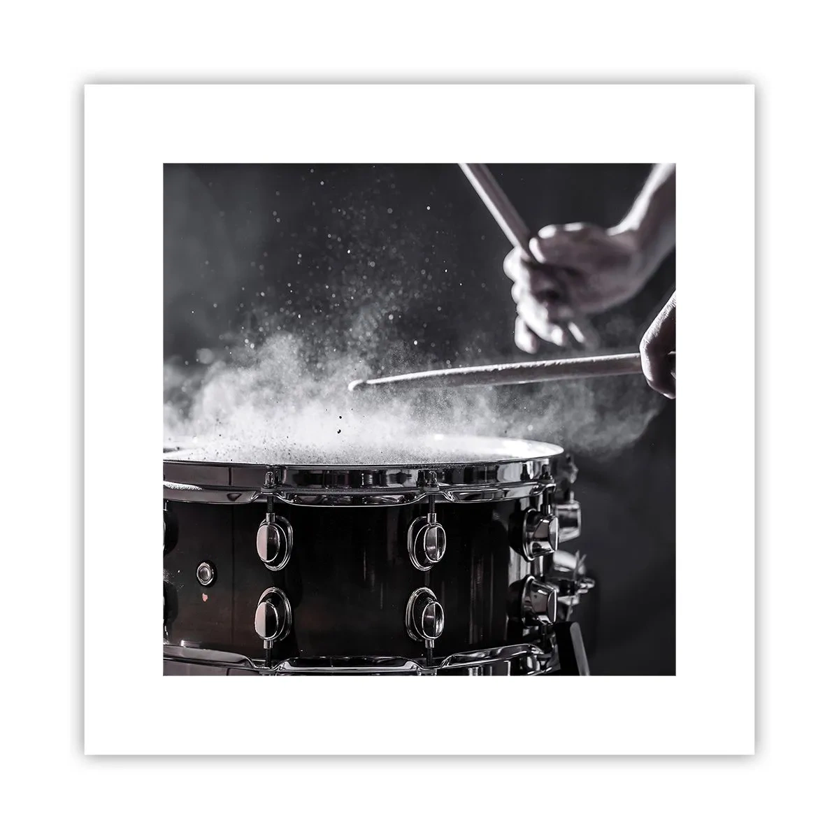 Poster - Der Puls der Musik - 30x30 cm