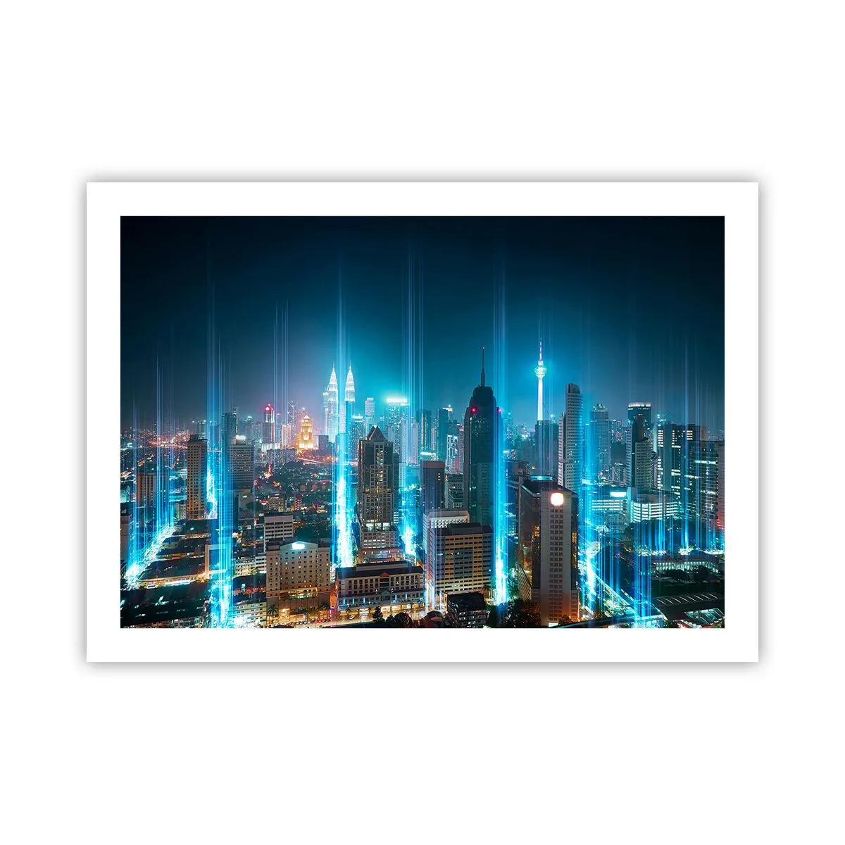Poster - Auf Berliner Art gegen den Himmel - 70x50 cm