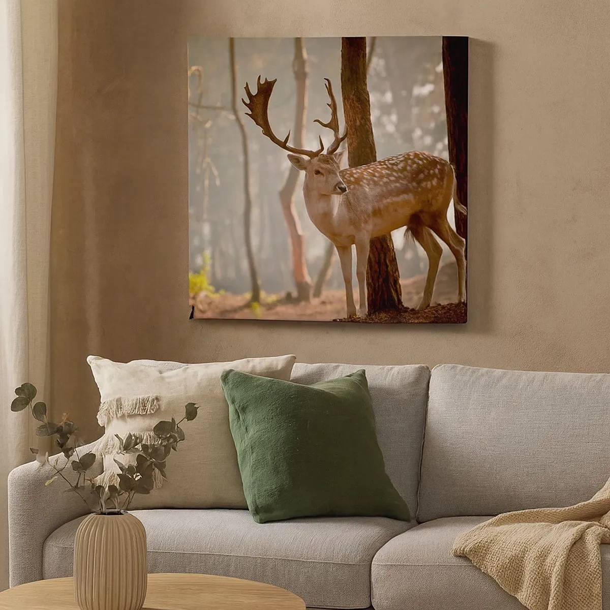 Bild auf Leinwand - Leinwandbild - Das Licht der Jugend - 30x30 cm