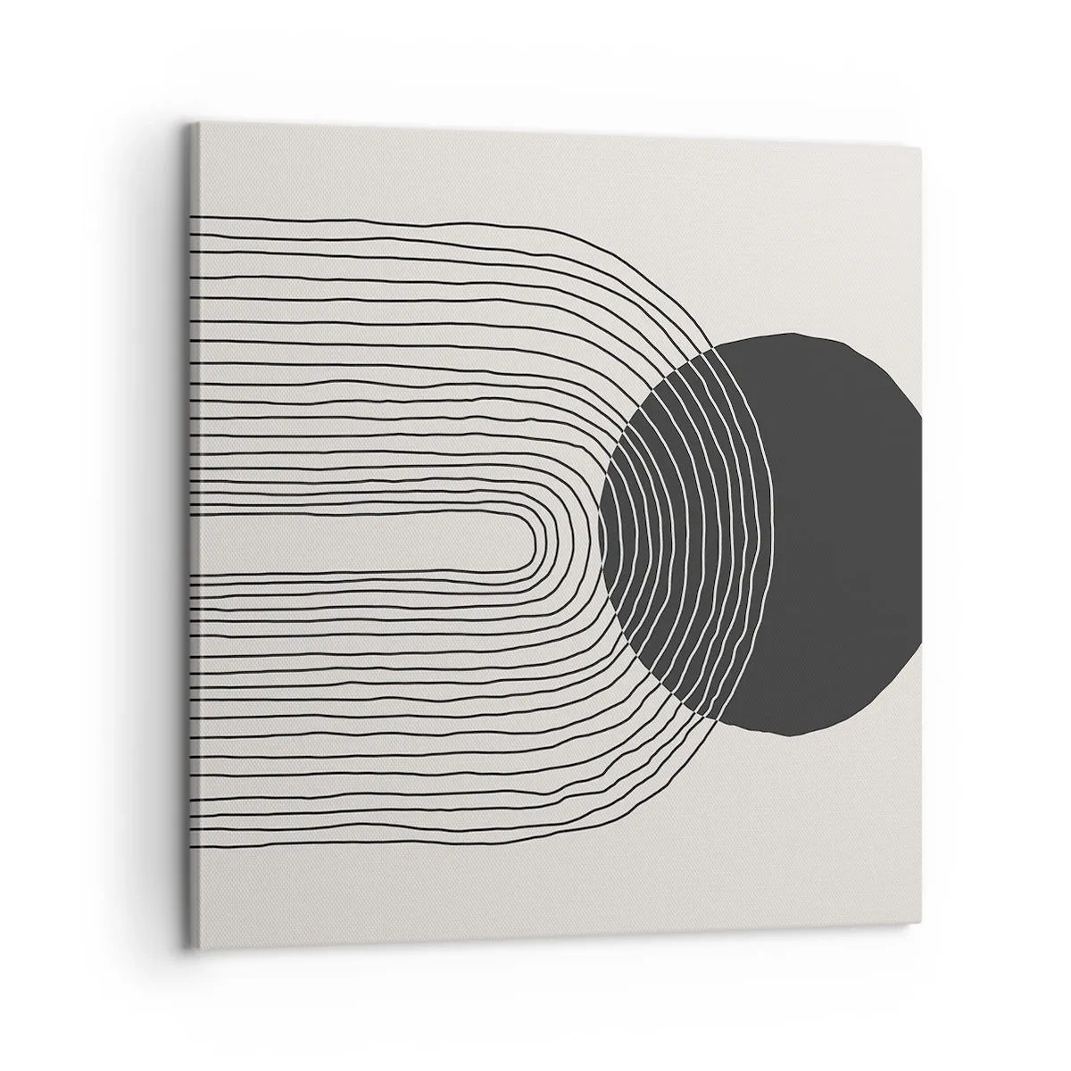 Bild auf Leinwand - Leinwandbild - Zittern und Vertrauen - 60x60 cm