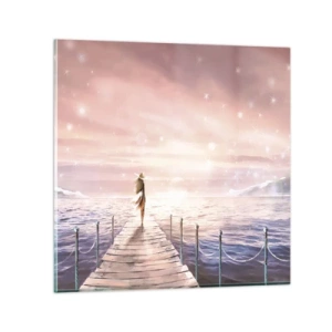 Glasbild - Bild auf glas - Im Licht eines Traums - 30x30 cm