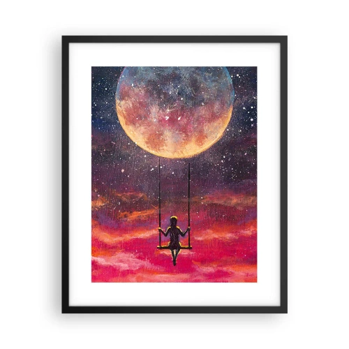 Poster in einem schwarzem Rahmen - Traum - 40x50 cm