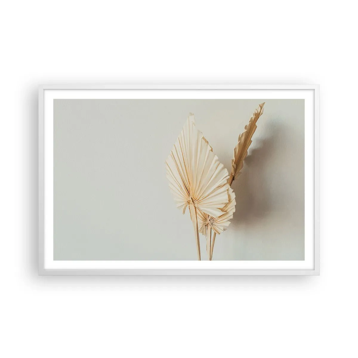 Poster in einem weißen Rahmen - Wenn Sie Erleichterung brauchen - 91x61 cm