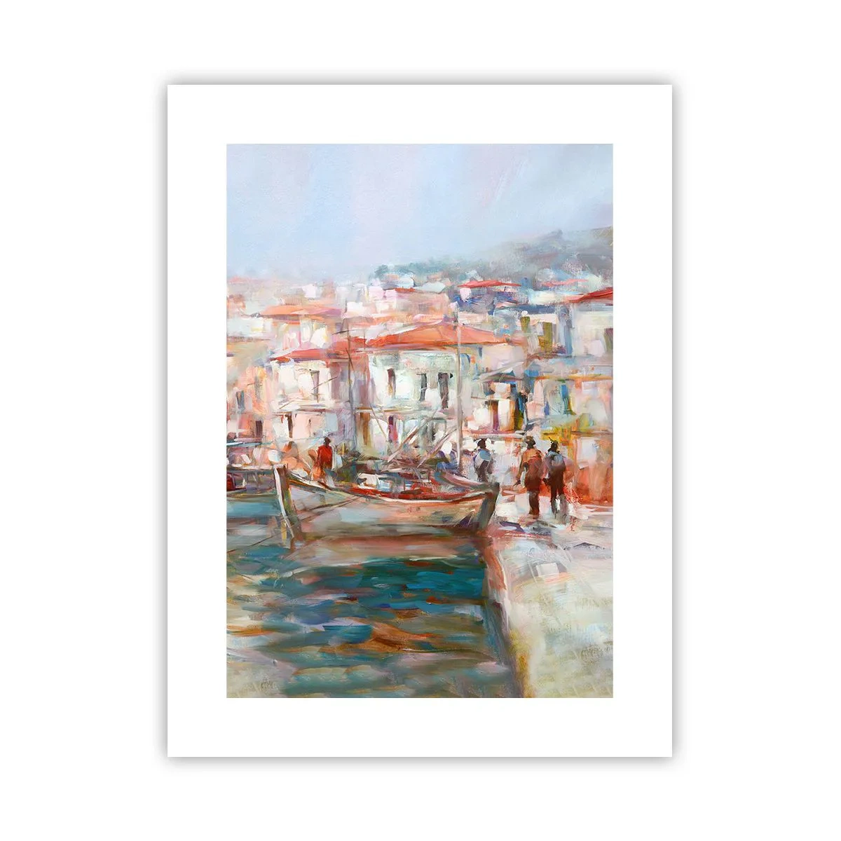 Poster - Pastell-Sommerferien - 30x40 cm