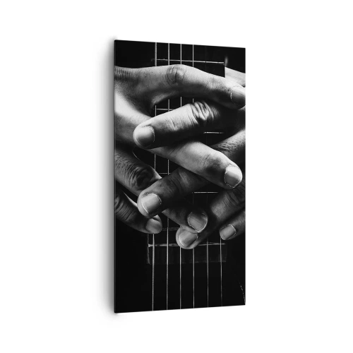 Bild auf Leinwand - Leinwandbild - Gebet des Künstlers - 65x120 cm