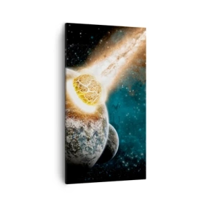 Bild auf Leinwand - Leinwandbild - Holocaust oder Geburt? - 45x80 cm