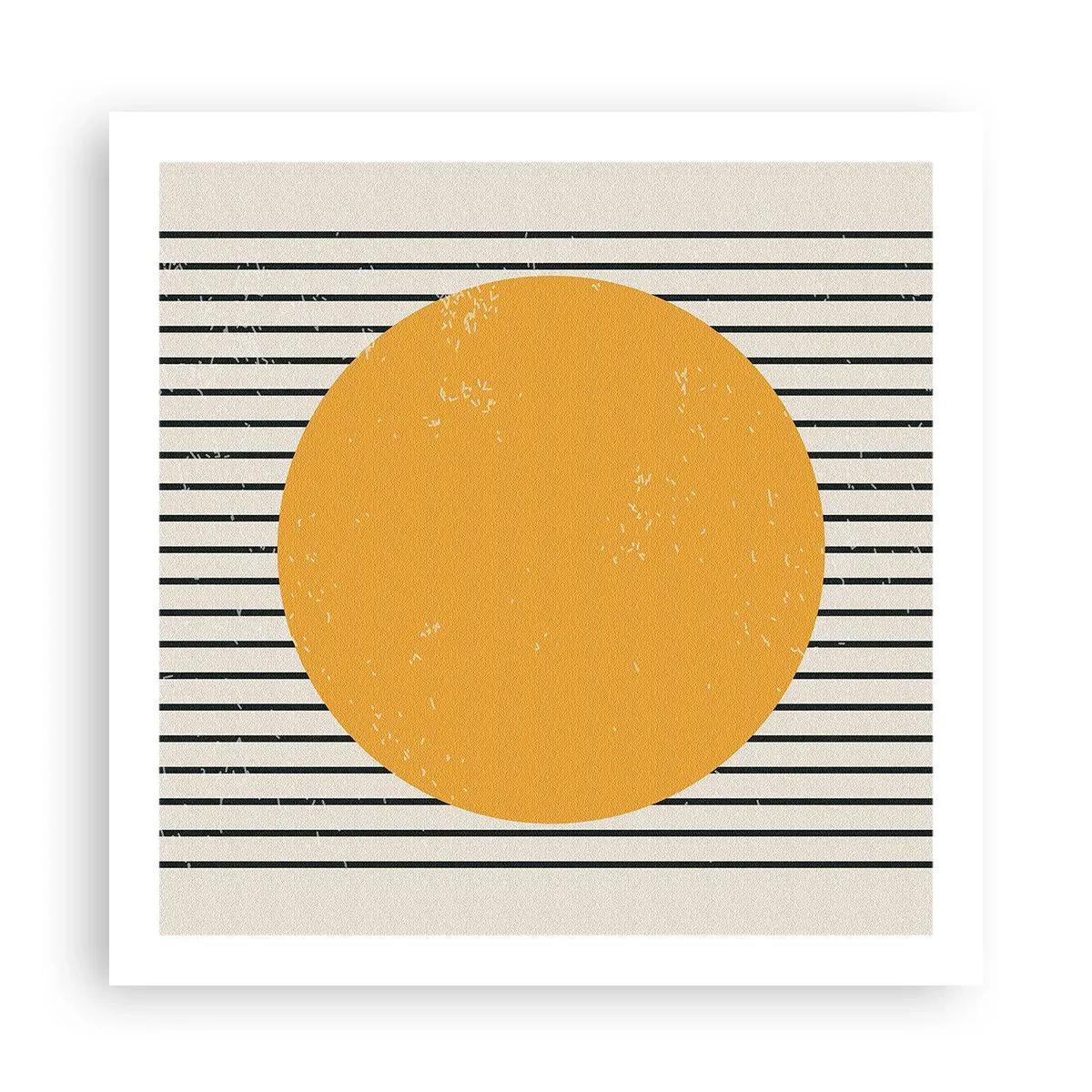 Poster - Die Kraft der Einfachheit - 60x60 cm