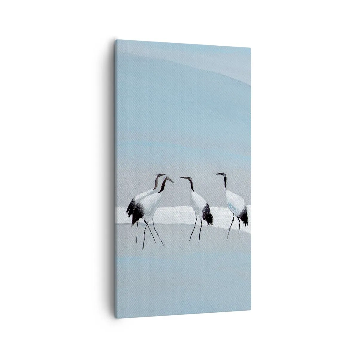 Bild auf Leinwand - Leinwandbild - Nach einem heißen Tag - 55x100 cm