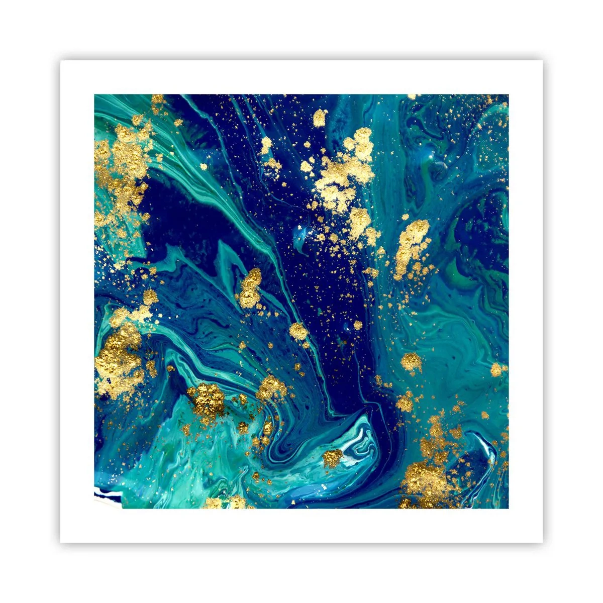 Poster - Die Blütenblätter der Sonne - 50x50 cm