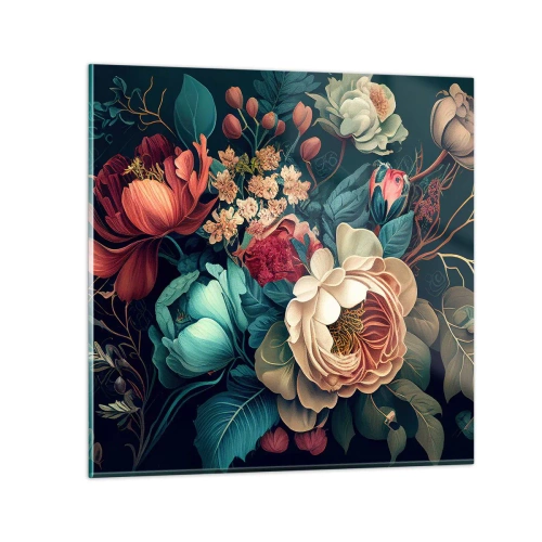 Glasbild - Bild auf glas - Charme des 19. Jahrhunderts - 30x30 cm