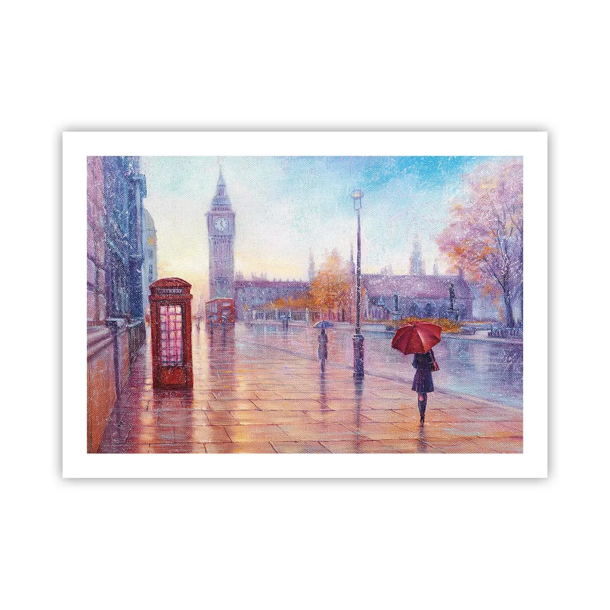 Poster - Londoner Herbsttag - 70x50 cm