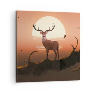 Bild auf Leinwand - Leinwandbild - Diese Nacht ist anders als jede andere - 50x50 cm