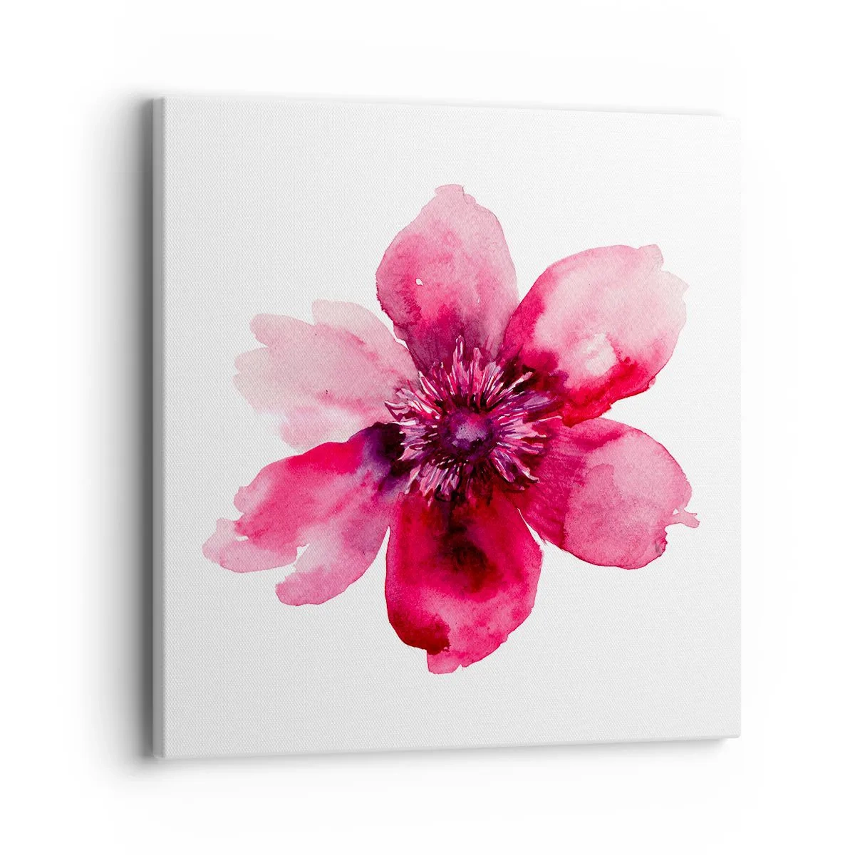 Bild auf Leinwand - Leinwandbild - Ein nach Karmin duftender Kuss - 40x40 cm