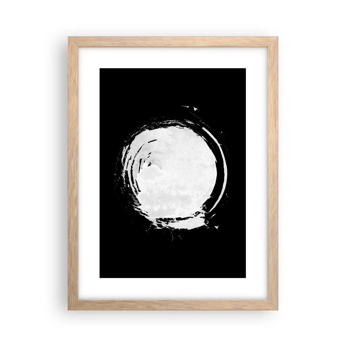 Poster in einem Rahmen aus heller Eiche - Gute Möglichkeit - 30x40 cm