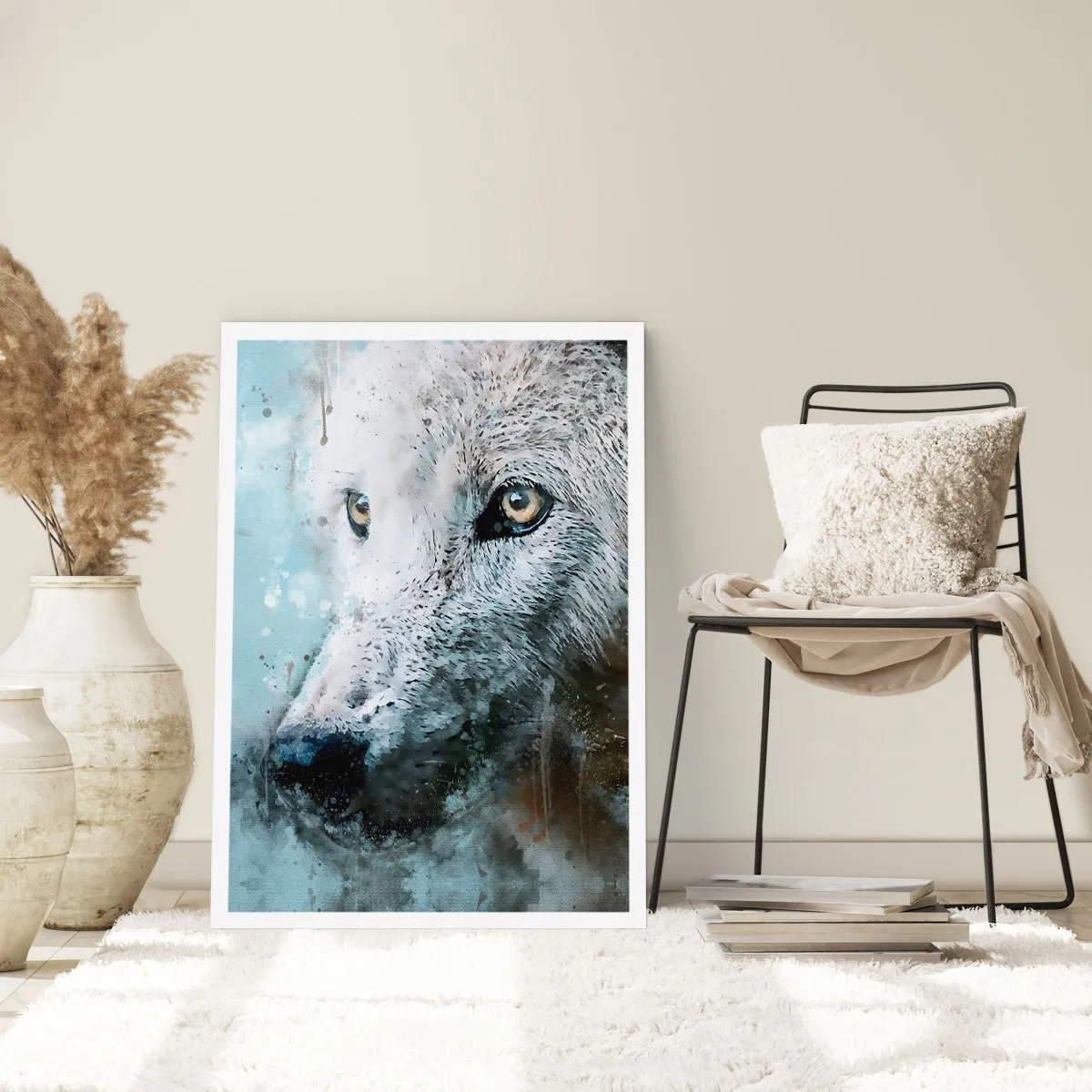 Poster - Lerne die Wolfsseele kennen - 40x50 cm