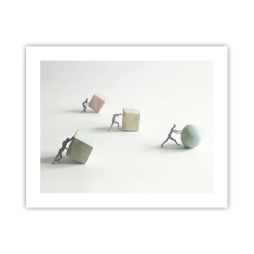 Poster - Pures Leben - 50x40 cm