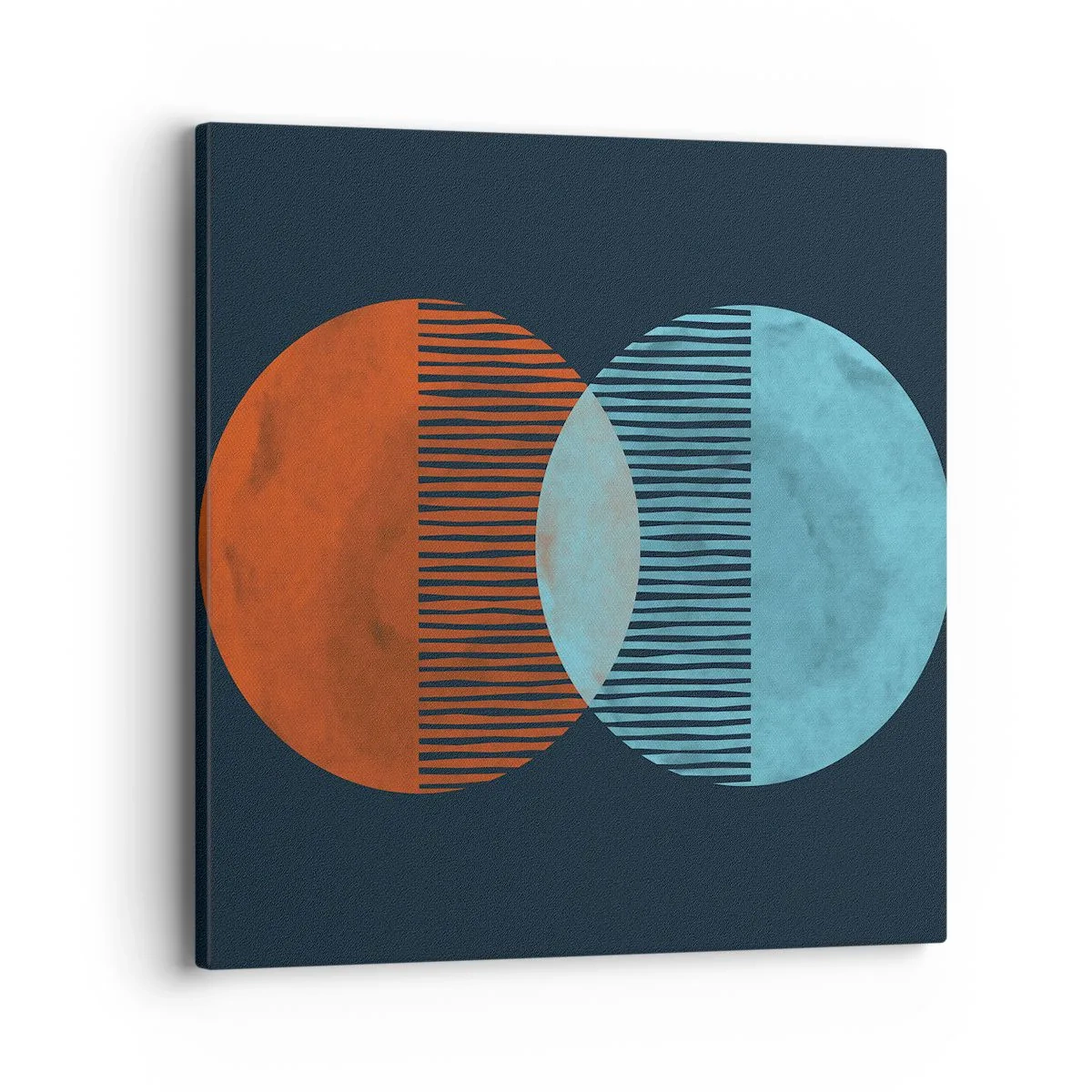 Bild auf Leinwand - Leinwandbild - Astronomische Fantasie - 40x40 cm