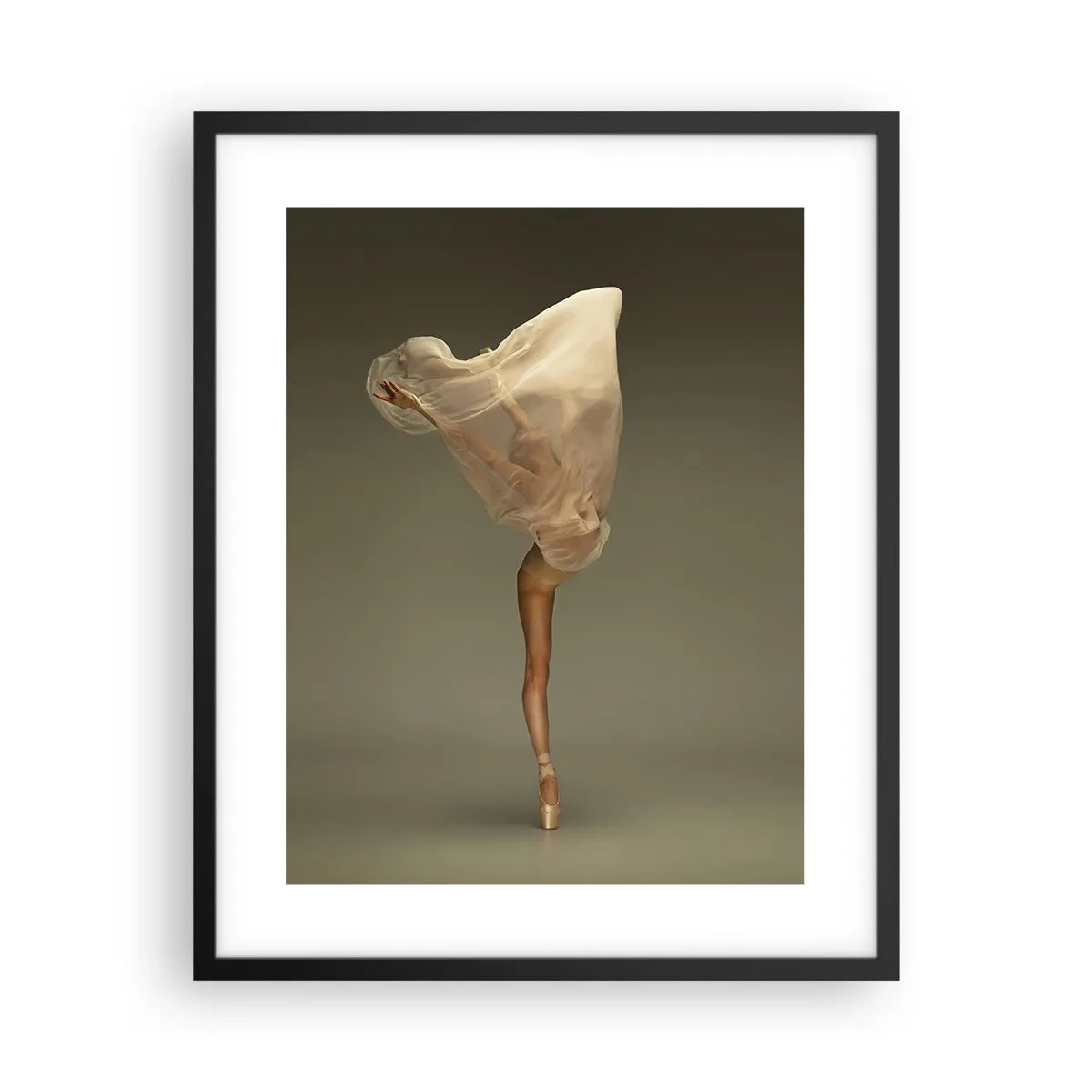 Poster in einem schwarzem Rahmen - Es wird bald auffliegen - 40x50 cm