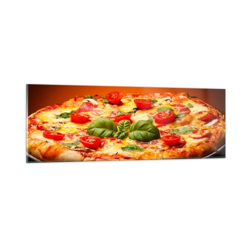 Glasbild - Bild auf glas - Mamma Mia! - 90x30 cm