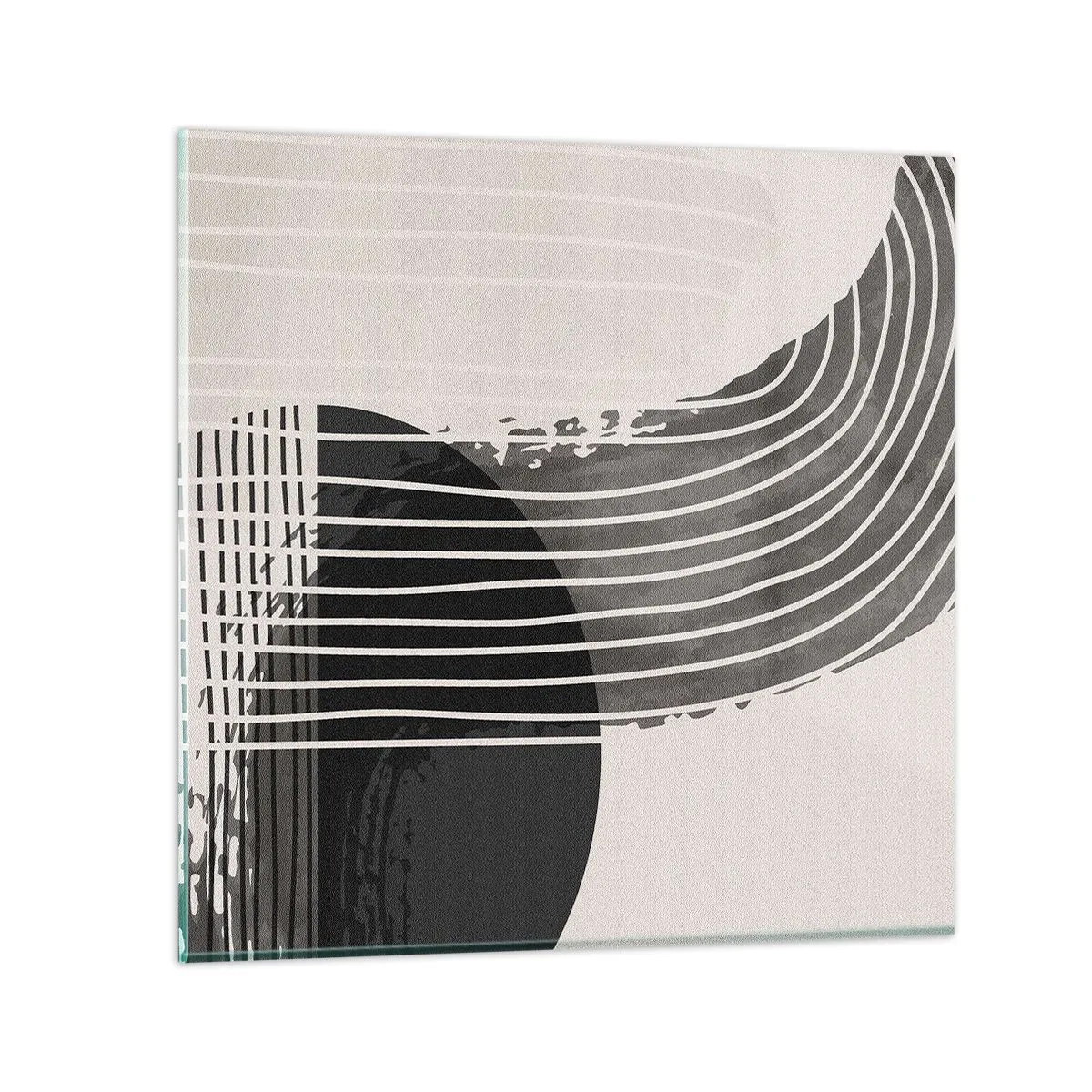 Glasbild - Bild auf glas - Hin und zurück - 70x70 cm