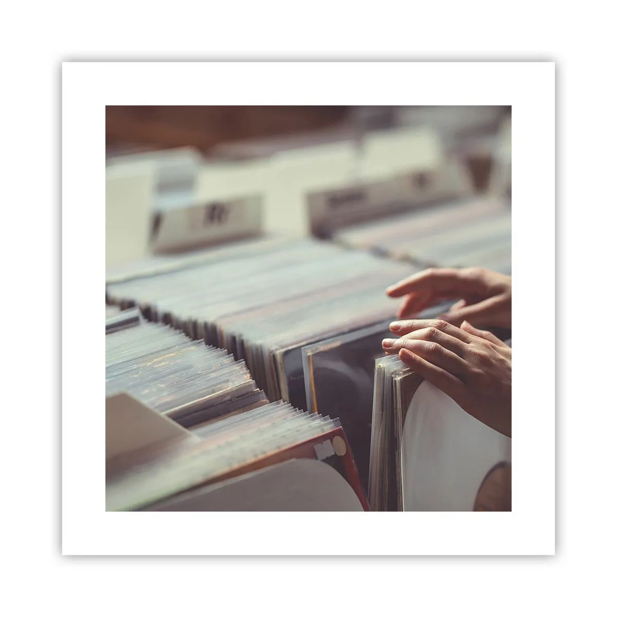 Poster - Auf der Suche nach Emotionen - 40x40 cm