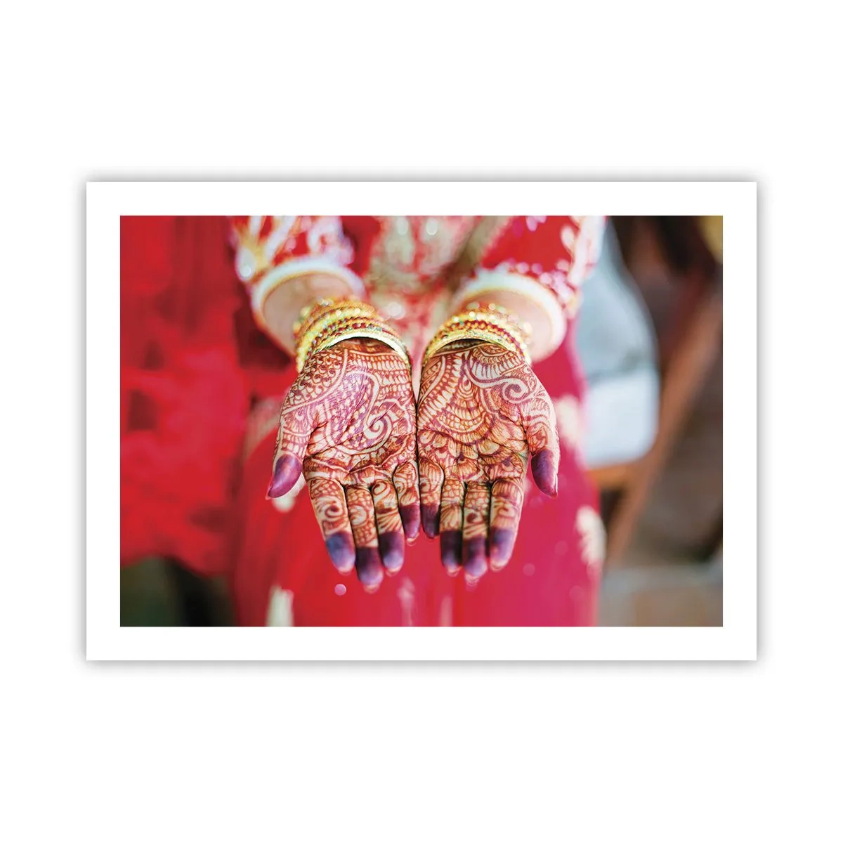 Poster - Bereit, das Glück zu fangen? - 70x50 cm