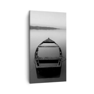 Bild auf Leinwand - Leinwandbild - Sehnsucht und Melancholie - 45x80 cm