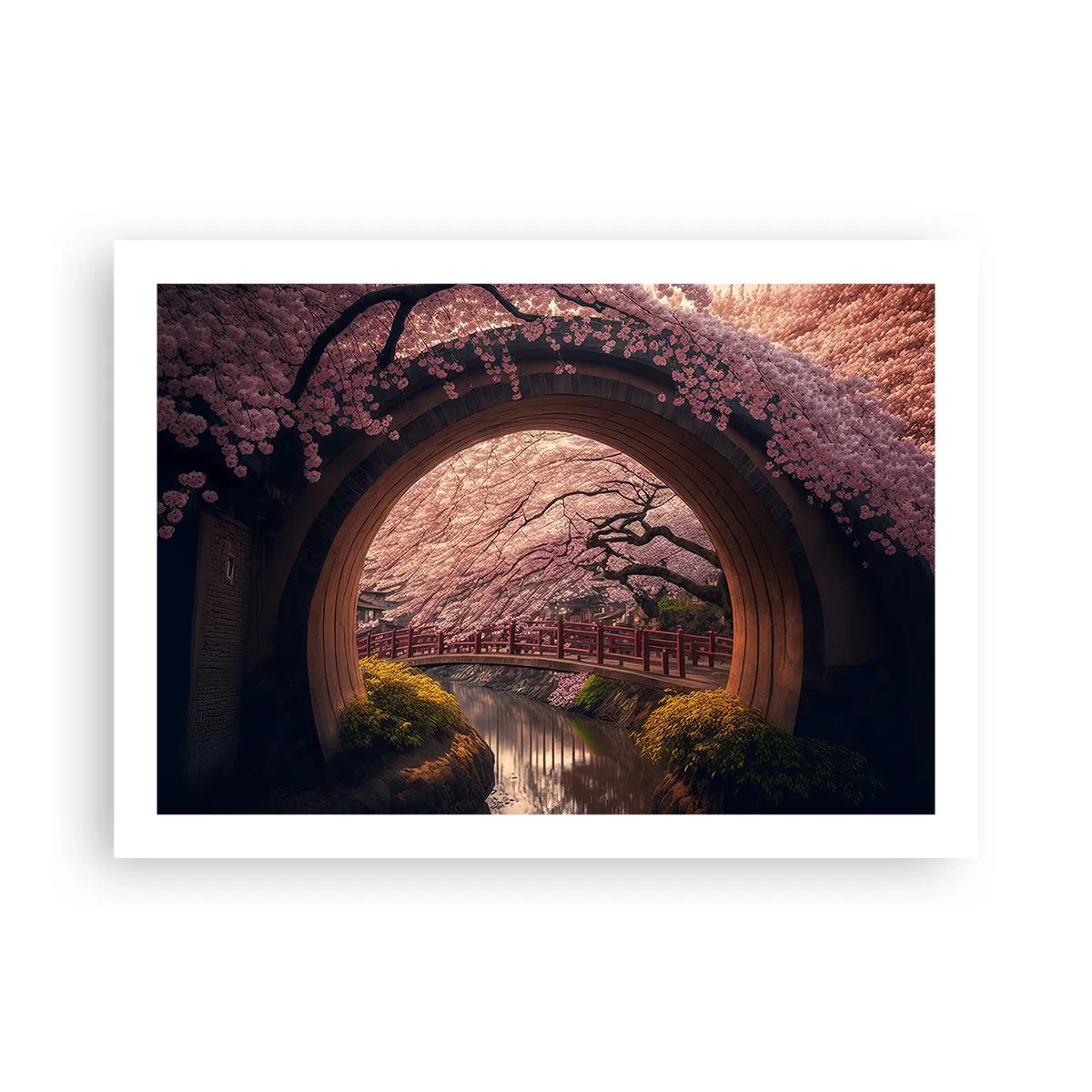 Poster - Japanischer Frühling - 70x50 cm