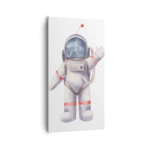 Bild auf Leinwand - Leinwandbild - Bis dann! - 55x100 cm