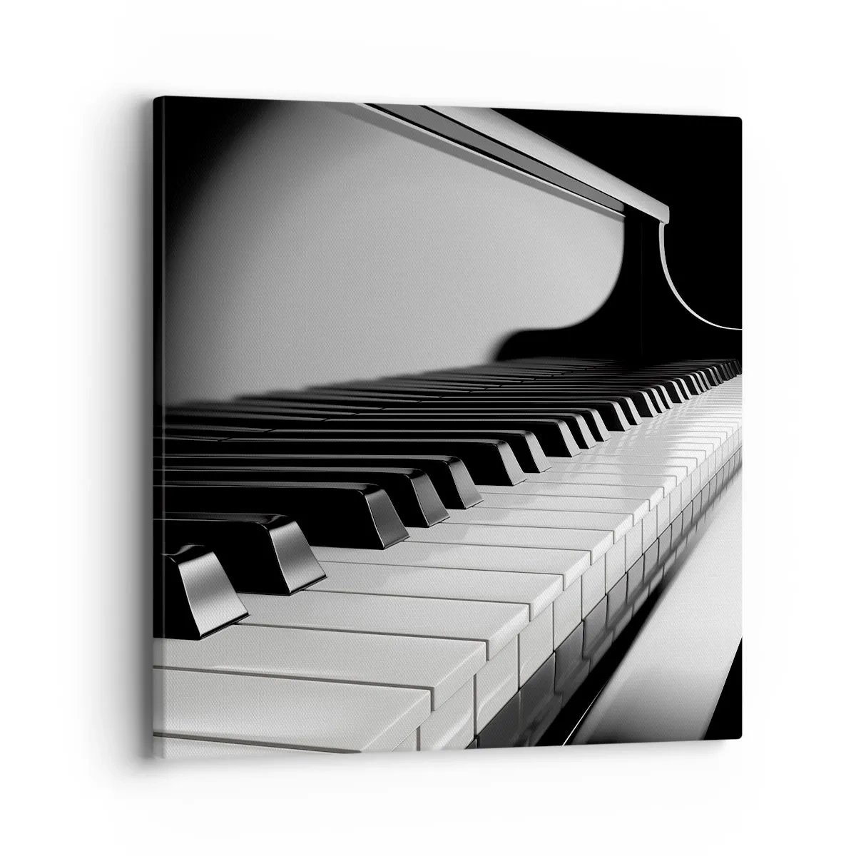 Bild auf Leinwand - Leinwandbild - Harmonie von Formen und Farben - 40x40 cm