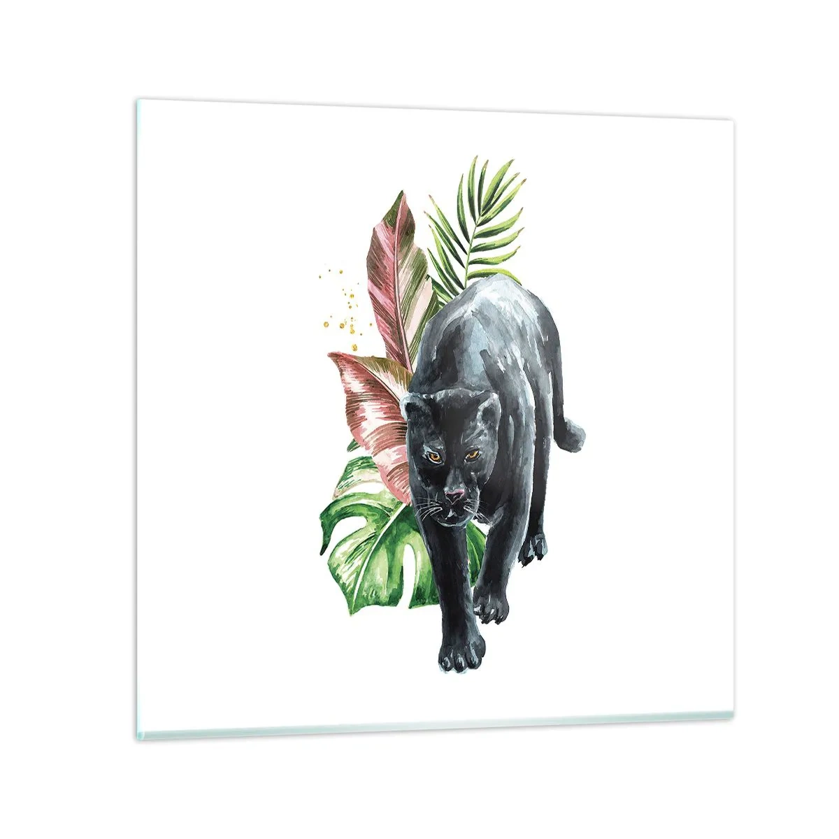Glasbild - Bild auf glas - Wildheit des Herzens - 30x30 cm