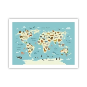 Poster - Gute Nachbarn - 70x50 cm