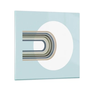 Glasbild - Bild auf glas - Unwiderstehliche Anziehungskraft - 70x70 cm